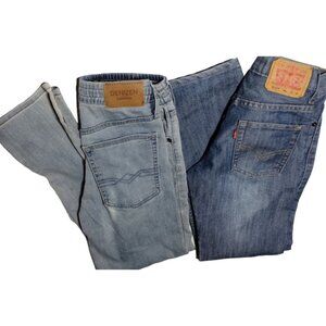 Levi's Boy's Blue Jeans Size 10‎ Set of 2-1 Slim and 1 Reg